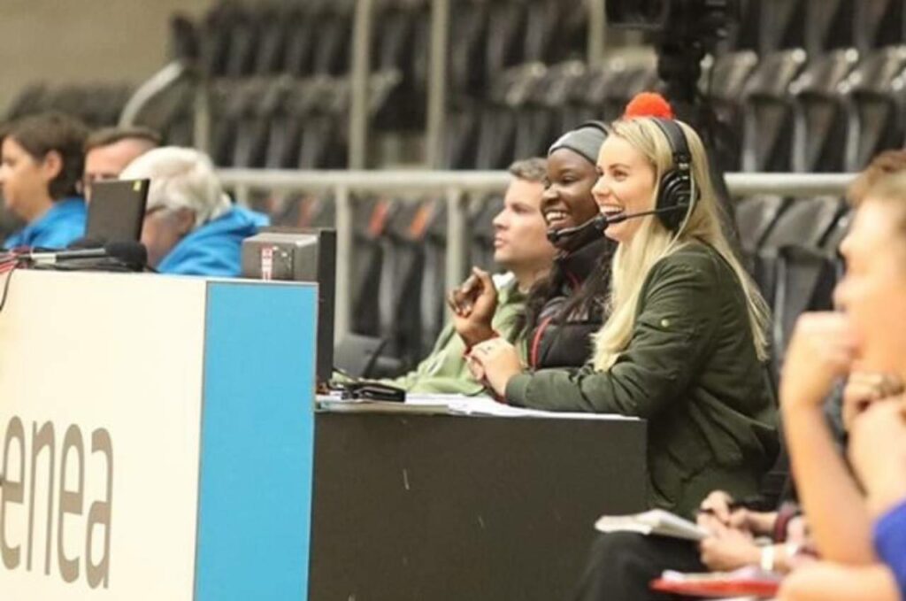 Carter reveals that one of the most difficult aspects that she learnt as an up and coming sports journalist was establishing connections with the right people to grow within the industry. Photo: Supplied
