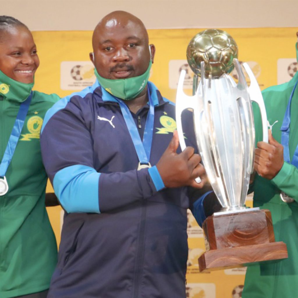 Mamelodi Sundowns Ladies head coach, Jerry Tshabalala, is changing the face of women’s football as he plays his part developing future stars. He chats about the inaugural #SNWL season, and aspirations to participate in the Women’s Club World Cup. Photos: Supplied