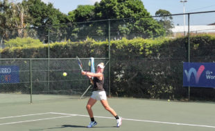 South African third-seed Heike Janse van Vuuren came back from a set down to bag her first ITF junior singles title, when she upset top seed Leigh van Zyl in three sets at the Curro Tennis Junior Series, an ITF Grade 5 junior tournament at the Westridge Park Tennis Stadium in Durban on Friday, 22 January 2021. Photo: Supplied