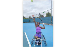 Discovery has announced three-time Paralympian and world number 6, Kgothatso ‘KG’ Montjane, as its newest Vitality Ambassador. Photo: Tennis SA