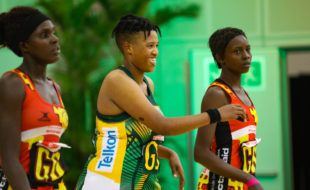 SPAR Proteas pictured on court against Uganda during the SPAR Challenge International Tri Nations Series at the Cape Town International Convention Centre on Thursday, 25 March 2021. Photo: Supplied