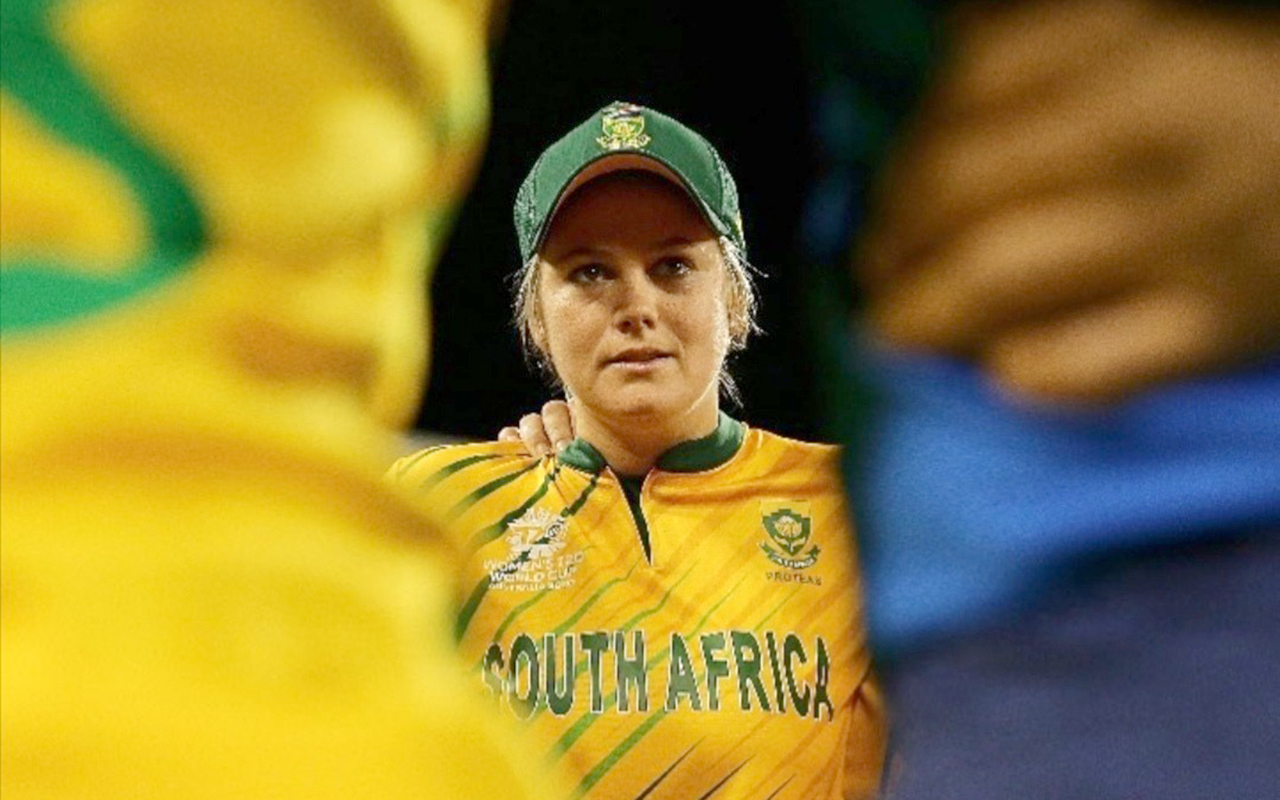 Regular Momentum Proteas captain, Dané van Niekerk, previously pictured at the 2020 ICC Women’s T20 World Cup in Australia. Photo: ICC