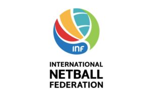 The International Netball Federation logo: Photo: INF