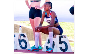 Banele Shabangu delivered breakthrough performances earning the 100m and 200m titles at the TWIZZA ASA Age Category (u16-u20) Championships 2021 at Dal Josaphat Athletics Stadium in Paarl, which took place from Wednesday 7 April to Saturday, 10 April. Photo: Banele Shabangu (Instagram)
