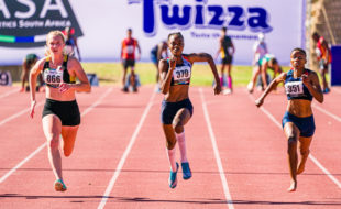 South Africa’s current 100m and 200m sprint junior champion, Banele Shabangu, is determined to become a renowned global athletics star and is well on her way to achieving her dream. Photo: Supplied