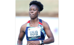 New SA women’s 100m champion, Reabetswe Moloi. Reg Caldecott/Tuks Sport