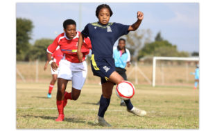 First Touch Academy moved second on the log standings after securing a late equaliser against the University of the Western Cape in a match that ended in a 1-1 draw. Photo: UWCFootball (Twitter)