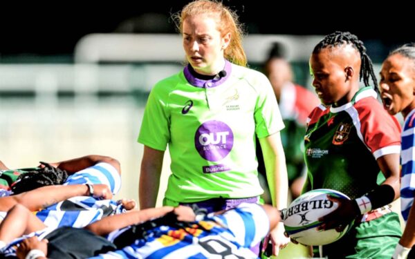 Rugby official, Ashleigh Murray, has been named alongside two other South Africans as part of the 2021 HSBC World Rugby Sevens Series panels for the women’s and men’s competitions. Photo: Springboks (Twitter)
