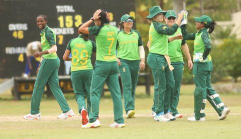 The Momentum Proteas secured their first series win in the Caribbean when they chased down 157 with 13.2 overs to spare to complete an 8-wicket win over the West Indies Women to take an unassailable 3-0 lead and win the five match One-Day International series with a brilliant performance on Monday, 13 September 2021, at St Johns in Antigua. Photo: Supplied
