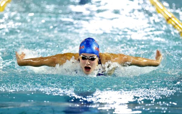 Rebecca Meder claimed her sixth gold medal on the final day of the SA Short Course Championships on Sunday, 19 September 2021. Photo: Supplied