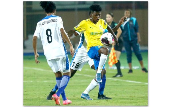 Mamelodi Sundowns Ladies advanced to the final of the inaugural CAF Women’s Champions League after beating Malabo Kings 5-4 on penalties at El Salam Stadium in Egypt on Monday, 15 November 2021. Photo: CAF Women (Twitter)