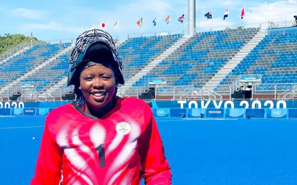 South African Women’s Hockey Vice-Captain and Tokyo 2020 flag-bearer, Phumelela Mbande says the just-unveiled squad is eagerly anticipating the upcoming African Hockey Cup of Nations in Accra, Ghana, from 17-23 January 2022, where the winner will qualify for the FIH Hockey World Cup in Spain and Netherlands in July 2022. Photo: Phumelela Mbande (Instagram)