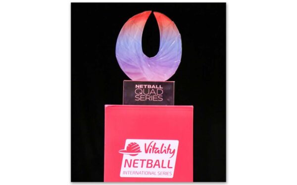 England Netball are delighted to announce the Netball Quad Series, as part of the Vitality Netball International Series, which will see the Vitality Roses host the Australian Diamonds, New Zealand Silver Ferns and South Africa's Spar Proteas in London in January 2022. Photo: Supplied