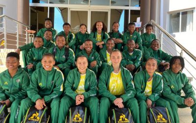 South Africa’s U20 Women’s National Team, Basetsana have reported for camp for their upcoming game against Uganda as it is their 3rd leg of their 2022 FIFA U20 Women’s World Cup Qualifiers. Photo: Simphiwe Dludlu (Twitter)
