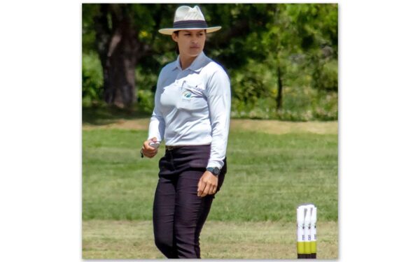 South Western District emerging cricket umpire, Kerrin Klaaste, is setting sight on umpiring at an ICC Cricket World Cup and dreams of joining the ICC Umpires Panel. Photo: Kerrin Klaaste (Instagram)