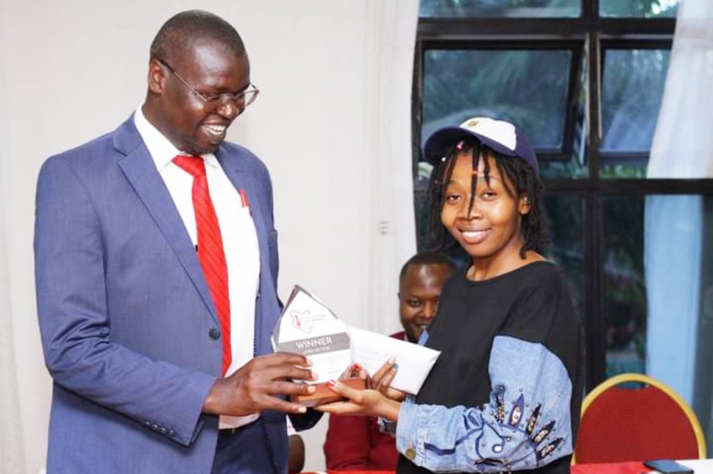 Sasha Mongeli defeated Triza Mwendwa to win the 2021 Kenya National Chess Championship. Photo: Chess Kenya (Facebook)