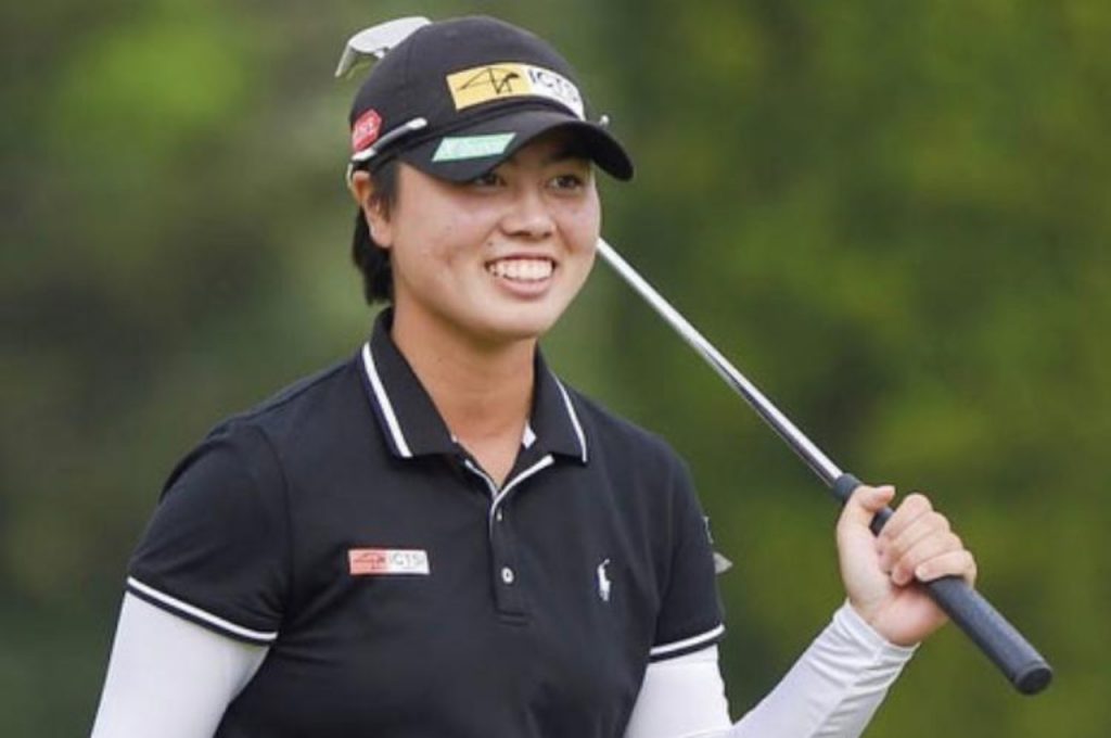 Philippine golfer, Yuka Saso, champion of the 2021 US Women's Open. Photo: Yuka Saso (Instagram)