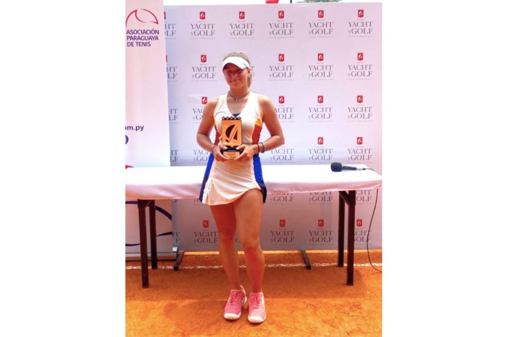 South African rising tennis star, Gabriella Broadfoot, reached a memorable milestone to rank among the world’s top 100 junior girls. Photo: Tennis SA (Twitter)