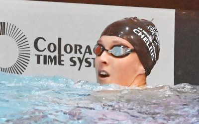 Olympic semi-finalist, Emma Chelius just missed out on the qualification mark for the 50m freestyle by four hundredths of a second on day two of the SA Swimming Championships in Gqeberha on Thursday, 7 April 2022. Photo: Swimming South Africa (Facebook)