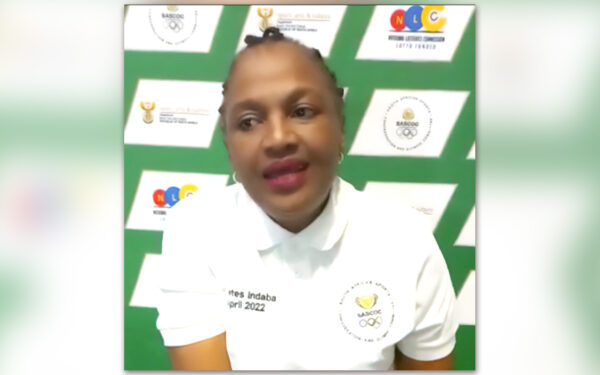SASCOC CEO Nozipho Jafta. Photo: Screengrab - SABC Footage