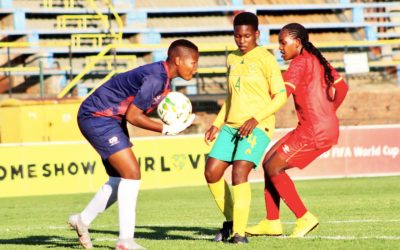 South African U17 Women’s National Team (Bantwana) head coach, Simphiwe Dludlu, believes there were great moments in her team’s 3-0 loss to Ethiopia in the first leg of a third round FIFA U17 World Cup qualifier at Wits Stadium on Friday, 15 April 2022. Photo: SAFA (Twitter)