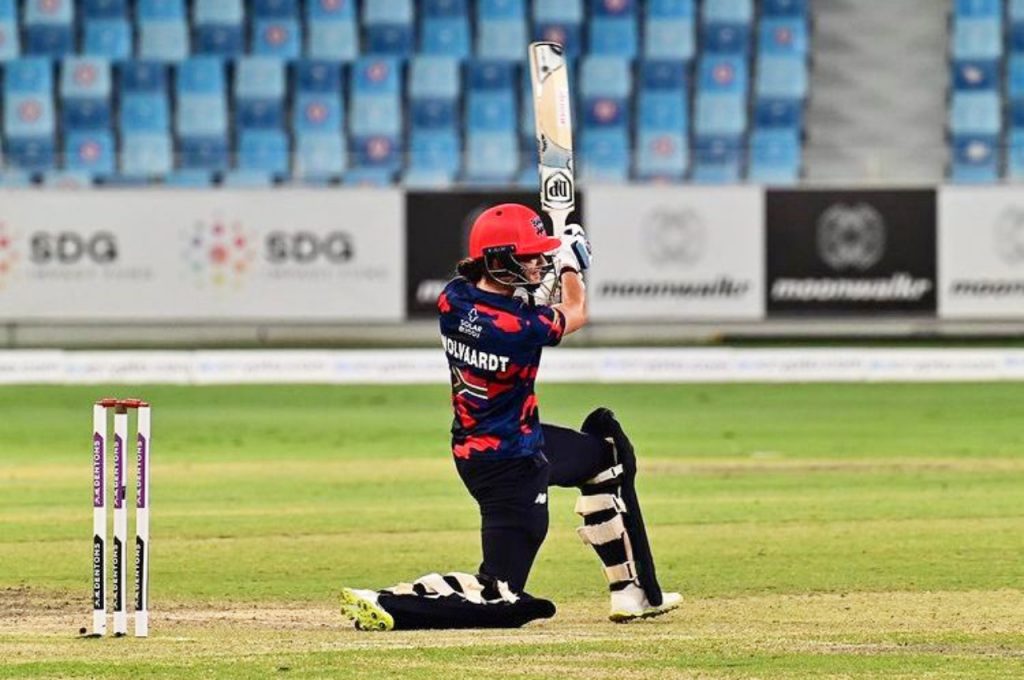 Momentum Proteas star opening bat Laura Wolvaardt joins Suné Luus and Ayabonga Khaka for this year’s instalment of the Women’s T20 Challenge in UAE. Photo: Laura Wolvaardt (Instagram)