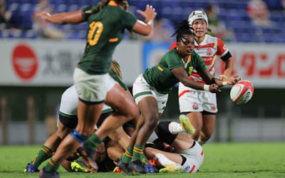 It was a historic night at Kumagaya Rugby Stadium on Saturday, 30 July 2022, when the Springbok Women outplayed Japan 20-10 to not only win their first Test on foreign soil, but in doing so, they shared the spoils in the Japan Rugby Challenge Series. Photo: Women Boks (Twitter)