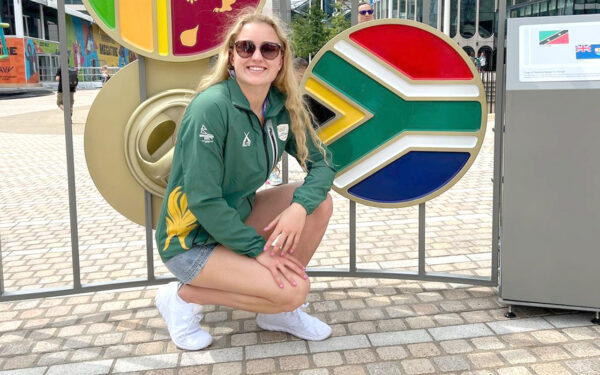 Lara van Niekerk sets another Commonwealth Games Record in the 50m breaststroke semi-final on Friday 29 July 2022. Photo: Team South Africa (Instagram)