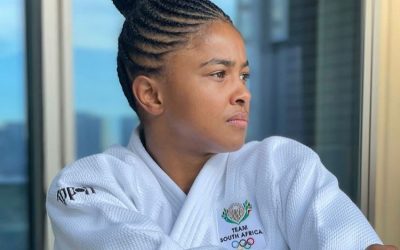 South African judo star Michaela Whitebooi wins gold in the 48kg category, beating her opponent Shushila Devi Likmabam at the 2022 Commonwealth Games. #B2022 #gsportGlobal