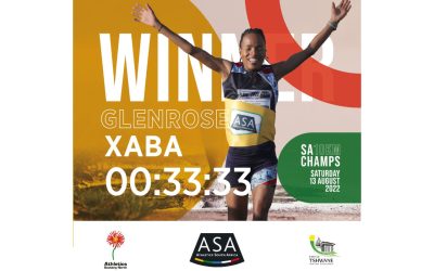 Glenrose Xaba came back strong at this year’s SA 10km Championships to win gold in Tshwane on Saturday, 13 August 2022. Photo: Athletics SA (Twitter)