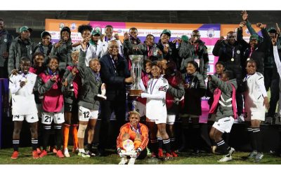 Green Buffaloes crowned COSAFA Women’s Champions League winners at the Sugar Ray Xulu Stadium on Saturday, 13 August 2022. Photo: COSAFA MEDIA (Twitter)