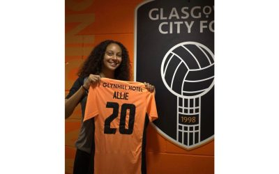 JWV Girls Football Club Academy’s Aliyaah Allie is set and ready to spread her wings as she bagged her first international contract with Scottish side, Glasgow City FC on Wednesday, 14 September 2022. Photo: Aliyaah Allie (Instagram)