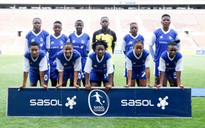 Limpopo’s Copperbelt Ladies defeat Tuks in a penalty shootout to win the 2022 Sasol League National Championships title. Photo: Sasol League (Twitter)