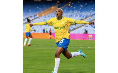 Defending CAF Women’s Champions League title holders Mamelodi Sundowns Ladies got their CAF Women’s Champions League campaign off to a bright start, with a 2-1 victory over Bayelsa Queens on Monday, 31 October 2022. Photo: Sundowns Ladies (Twitter)
