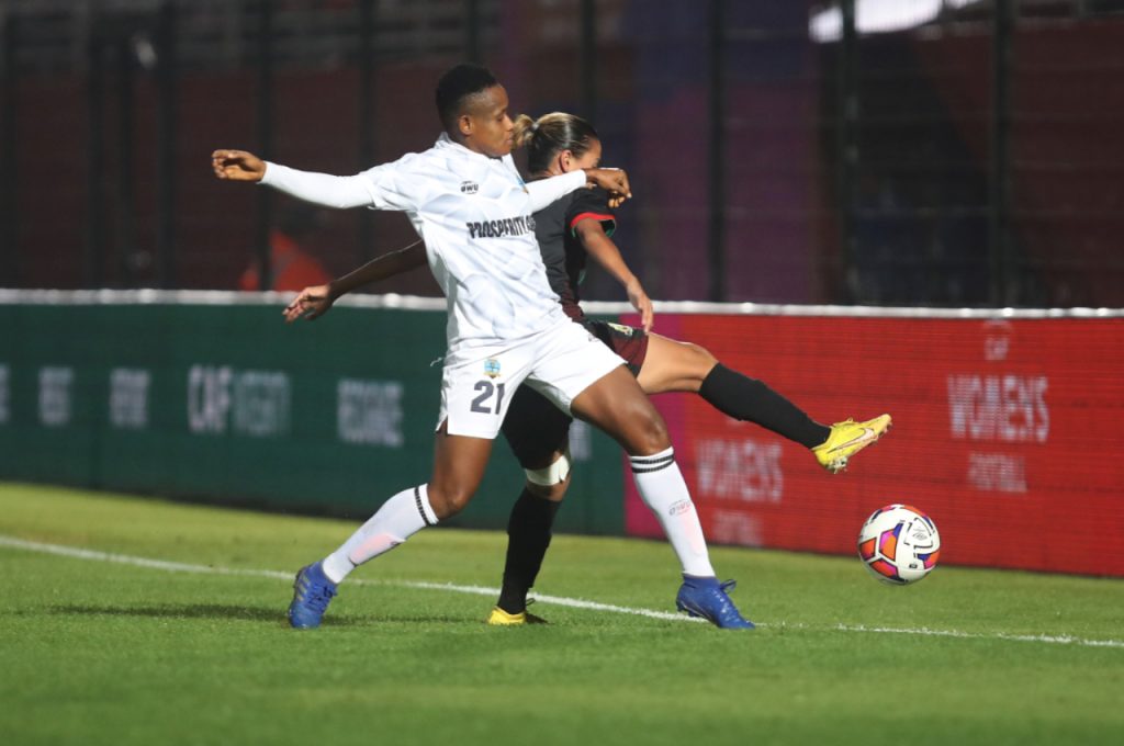 CAF Women’s Champions League debutants Bayelsa Queens will take on Simba Queens in the third-place play-off on Saturday, 12 November 2022 at 21h00 CAT. Photo: CAFWCL (Twitter)