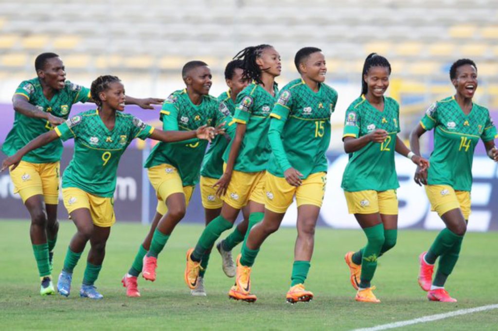 Banyana Banyana win the Sports Personality of the Year at the Annual Feather Awards held at the Market Theatre in Johannesburg: Photo: Banyana Banyana (Twitter)