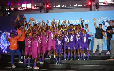 Mamelodi Sundowns’ U16 girls youth development side were crowned 2022 Volkswagen Vaya Cup champions at the Bidvest Wits Stadium on Sunday, 11 December. Photo: Mamelodi Sundowns (Website)