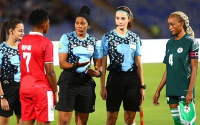 Akhona Makalima is one of four African referees that have been selected to officiate at the 2023 FIFA Women’s World Cup, as announced on Monday 9 January 2023. Photo: Akhona Makalima (Instagram)