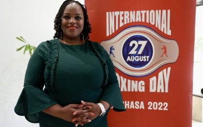 IBA Board of Directors member and President of Eswatini Boxing Association Pearl Dlamini is advocating for more women to get into the sport. Photo: iba.sport