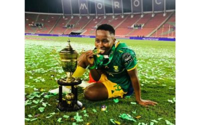 Banyana Banyana international Kholosa Biyana has returned to local shores, signing for UWC Football Club for the upcoming football season. Photo: Kholosa Biyana (Instagram)