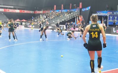 South Africa beat Australia 1-0 to claim their first victory at the FIH Indoor Hockey World Cup, at the Heartfelt Arena on Wednesday evening. Photo: gsport