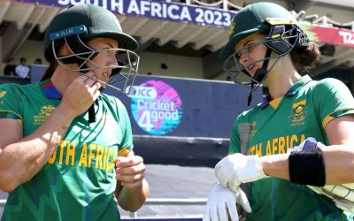 Momentum Proteas openers Laura Wolvaardt and Tazmin Brits attain career best positions in the MRF Tyres ICC Women’s T20I Player Rankings after helping the team reach their first ICC Women’s T20 World Cup final. Image: ICC