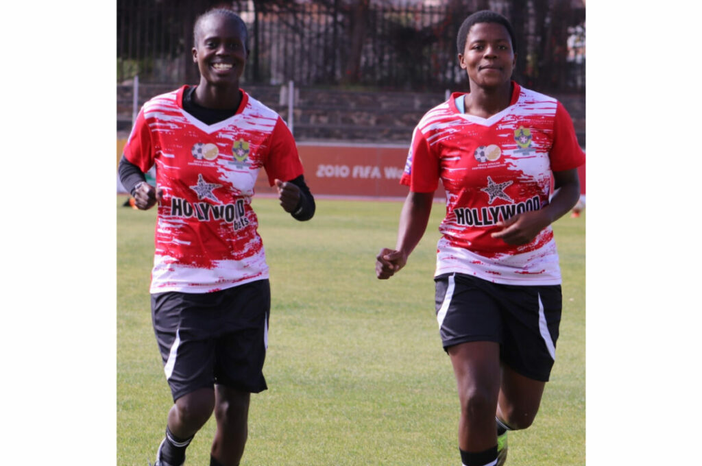 Durban Ladies registered an effortless victory in the Hollywoodbets Super League, thumping First Touch Academy 4-1 at King Zwelithini Stadium on Saturday, 11 March 2023. Photo: Durban Ladies (Twitter)