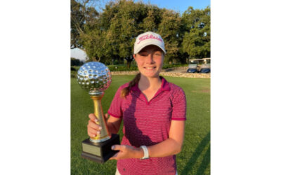 South African amateur golfer Samantha Whateley was crowned the 2023 Cobra/Puma Central Gauteng Golf Union Ladies Champion at the Royal Johannesburg and Kensington Golf Club. Photo: Central Gauteng Golf Union (Facebook)