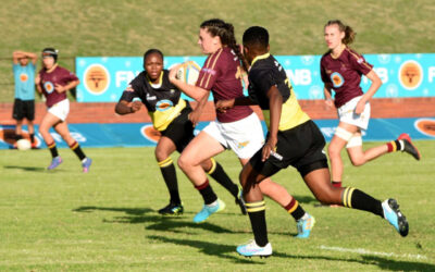 Maties are set to face UJ in the FNB Varsity Women’s Rugby final, after the Maroon Machines defeated UFH in the second semi-final at UWC Sports Stadium on Thursday, 6 April 2023. Photo: Varsity Cup (Twitter)