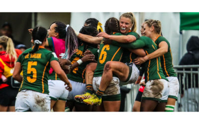 The Springbok Women's Sevens team were crowned champions of the first World Rugby Sevens Challenger Series tournament on Saturday, 22 April 2023. Photo: Women Boks (Twitter)