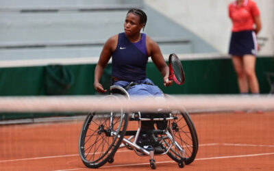 South Africa’s Kgothatso Montjane and her doubles partner Yui Kamiji clinched the doubles title at the Japan Open, on Saturday, 22 April 2023. Photo: Tennis South Africa (Twitter)
