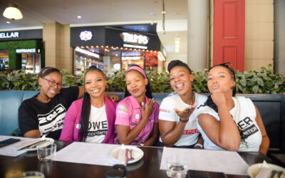 Women in sport media gathered at the ninth gsport Networking lunch at Big Mouth in Sandton, Johannesburg on Wednesday, 26 April 2023. Photo: gsport
