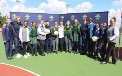An exciting time for schools netball as Spur Steak Ranches shows their commitment to the sport with an announcement of a multi-year deal partnership with the under 17 Schools Netball. Photo: gsport