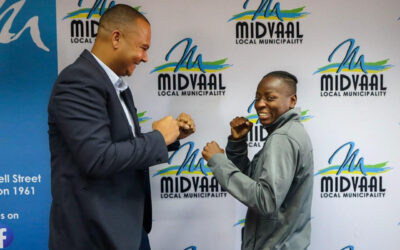 South African boxer Smangele Hadebe will take on Mexico’s Alma Meraz in a World Boxing Council international round in Midvaal, in August – Women’s Month. Photo: Midvaal (Facebook)
